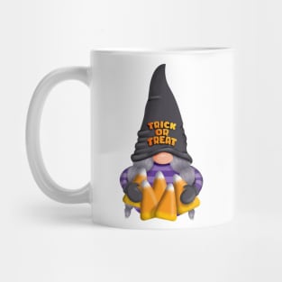 Gnome with Candy Corn - Trick or Treat Mug